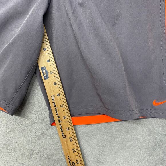 Nike Swim Trunks Mens Medium Gray Contend 2.0 Shorts 9 Inch Volley Mesh Brief - Picture 5 of 10